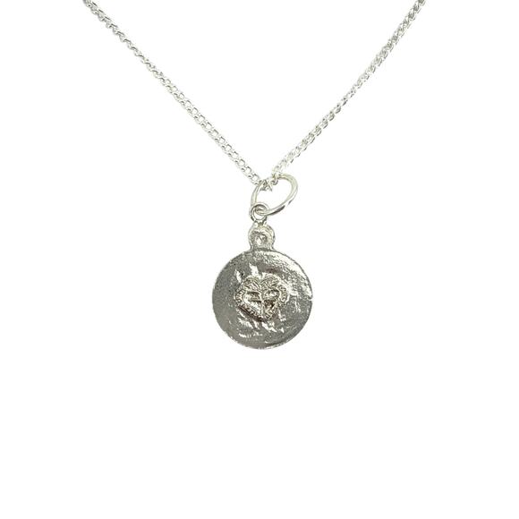 VIRGINS SAINTS & ANGELS VSA Saint Christopher Charm Necklace in Silver - Picture 6 of 8